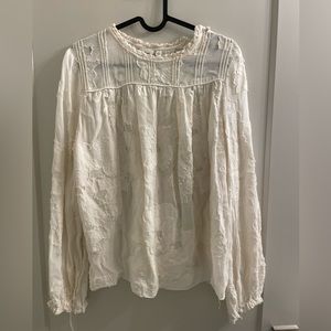Wilfred cream blouse